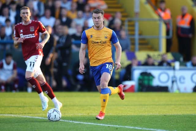 Mansfield Town v Northampton Town on Boxing Day is now an all-ticket affair.