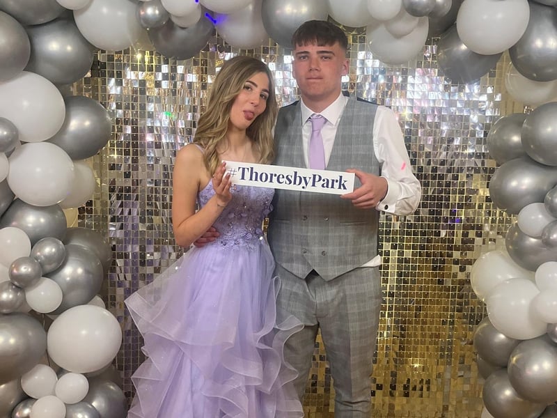 Students enjoying their prom event at Thoresby Park on Thursday, June 6.