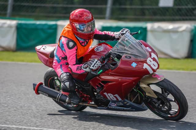 Holly Reeves at Mallory Park - photo by Gunstone Photography