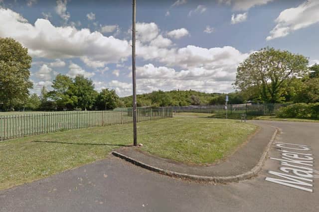Council chiefs have green lit plans for 24 new homes on a former park close to Shirebrook town centre. Image: Google Maps.