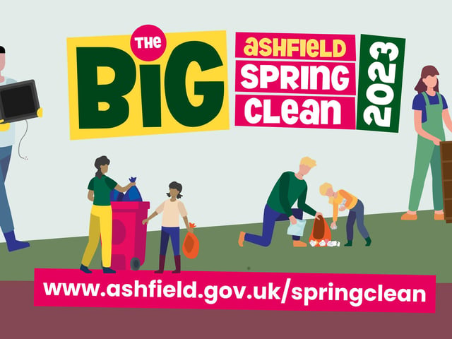 The Big Ashfield Spring Clean is under way across the district for the sixth time, so why not get involved? Community litter-picks are being held in Kirkby and Selston next week, while on Saturday, flying skips will be out and about in Sutton, Skegby, Huthwaite, Stanton Hill, Tibshelf and Teversal, collecting excess and bulky waste such as toys and furniture. Check the Ashfield District Council website for full details.