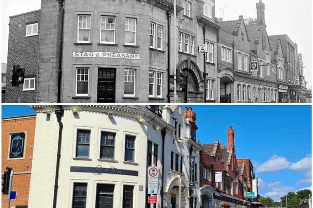 The original Stag & Pheasant has made way for the more modern After Dark late bar, but the rest of Leeming Street has remained the same in recent years, but with buildings changing hands over the years.
