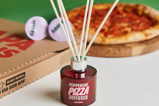 Papa Johns launches Pepperoni Pizza Diffuser, as 1 in 4 students admit the smell of fresh pizza helps reduce stress.