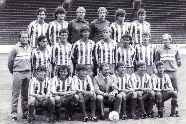 The newly-promoted Owls squad prepares for life in the top flight in July 1984.