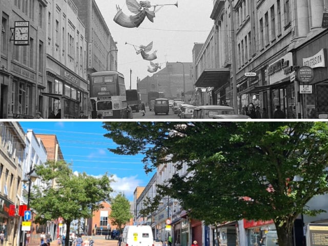 Regent Street looks very different 60 years later