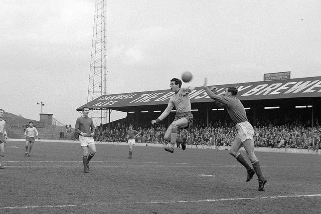 Stags get the better of Barnsley in 1965.