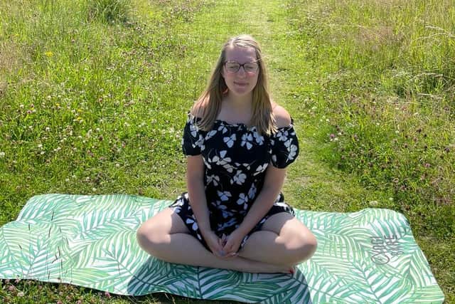 Millie Broome offering meditation classes