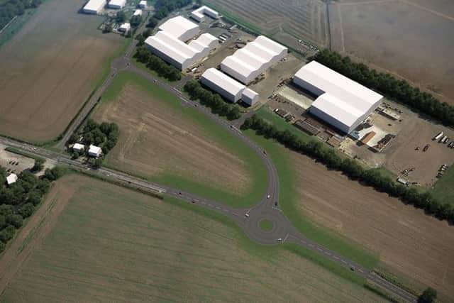 A Nottinghamshire Council visualisation of how the Mickledale Lane/A614 junction improvements could have looked. (Photo by: Nottinghamshire Council)