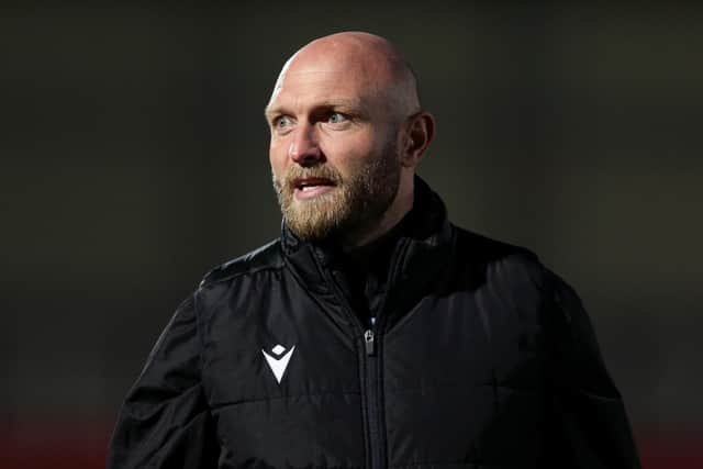 Wayne Brown, interim manager of Colchester United.