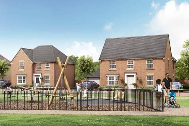 A selection of properties are being released at the new Thoresby Vale development which will eventually boast more than 200 homes at Edwinstowe.