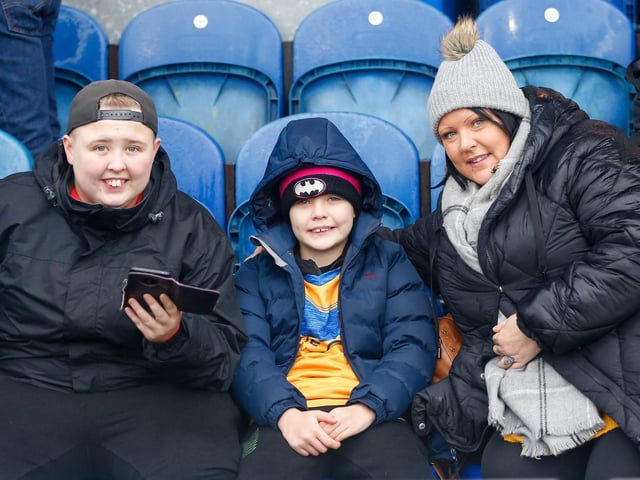 Mansfield Town Fans at the One Call Stadium for the Emirates FA Cup third round match against Middlesbrough.