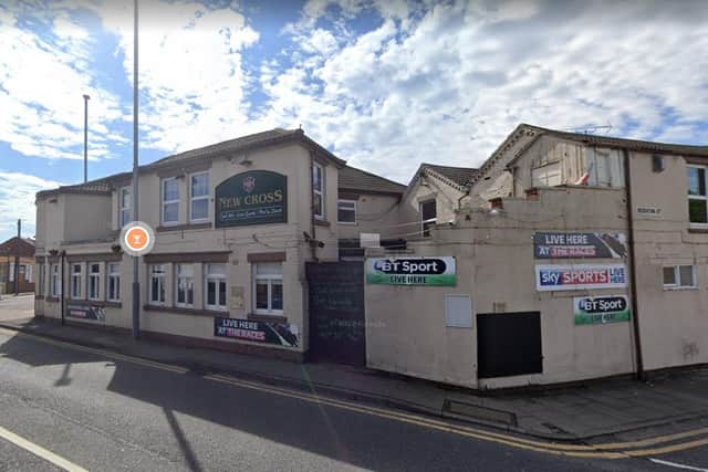 The New Cross pub, on Outram Street, Sutton.