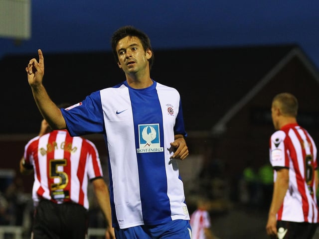 Adam Boyd joined Luton Town from Hartlepool United.