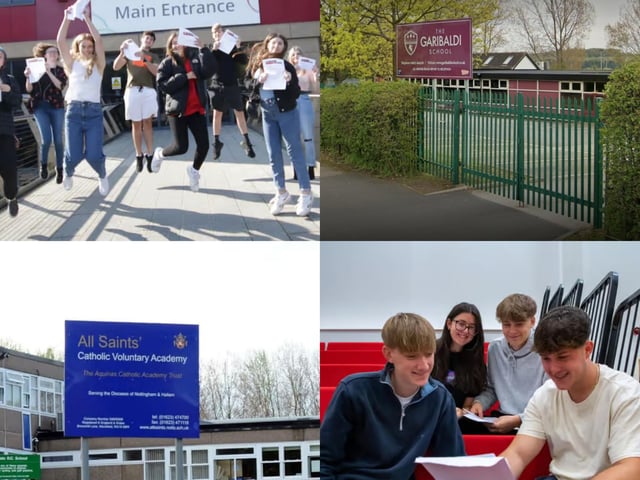 The Department for Education has graded Mansfield and Ashfield's sixth form and colleges on their A Level results and revealed where students progressed to after school.