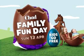 Chad Family Fun Day at Southwell Racecourse on Easter Sunday,, April 12.