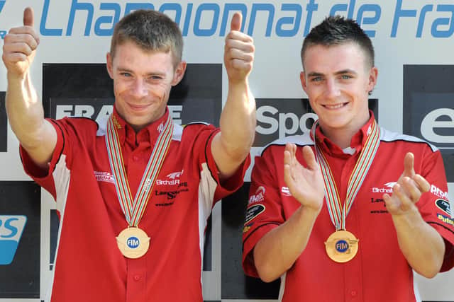 Ben and Tom Birchall - another victory at the Isle of Man TTs this week.