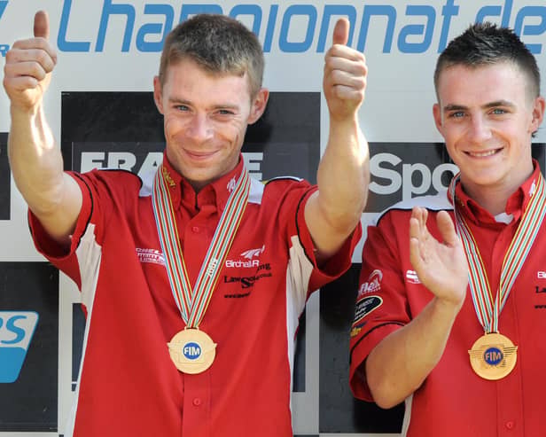Ben and Tom Birchall - another victory at the Isle of Man TTs this week.