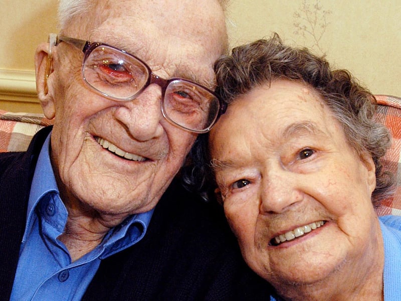 Birthday girl Catherine Spencer celebrated her 101st birthday in 2007 with her best friend Lester Gill who was 101 in August (2007) at Maun View Nursing Home.