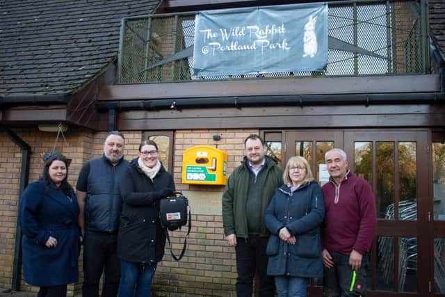Councillors, Holly Younger, and staff from White Rabbit at Portland Park