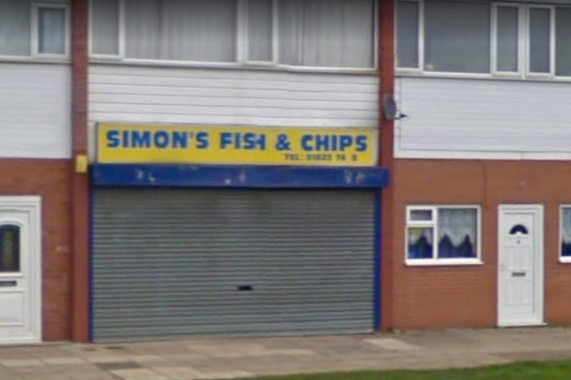 Simon's Fish And Chips on Hawthorne Avenue, Shirebrook. Last inspected on July 5, 2022.