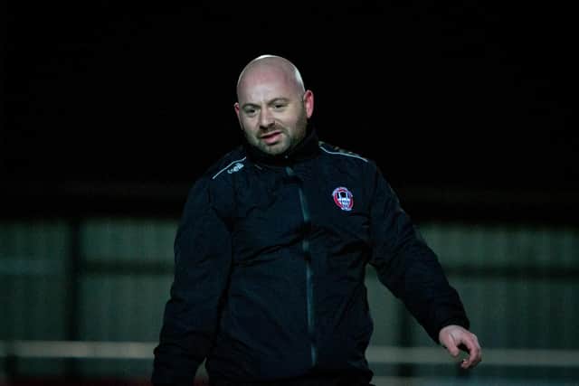 Clipstone Under-18s manager Tim Wainwright said he was chuffed for his young side after their first ever win. PHOTO: Dan Walker