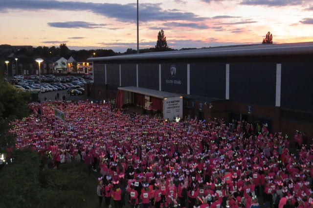 Every year hundreds and hundreds of people take part in the Sparkle walk