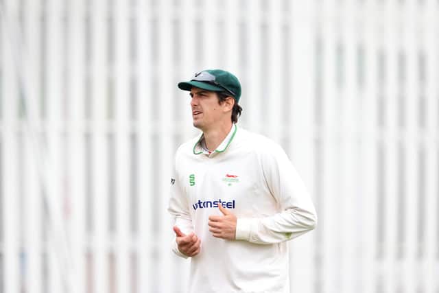 Chris Wright had a day to remember as Leicestershire took total control over Derbyshire. (Photo by Alex Pantling/Getty Images)