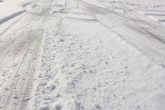 Bins in some areas of Mansfield were not collected due to heavy snow.