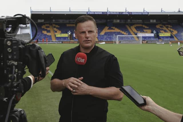 Richie Wellens after the Sky Bet League One match against Leyton Orient FC at the One Call Stadium, 23 Aug 2025, Photo credit Chris & Jeanette Holloway / The Bigger Picture.media