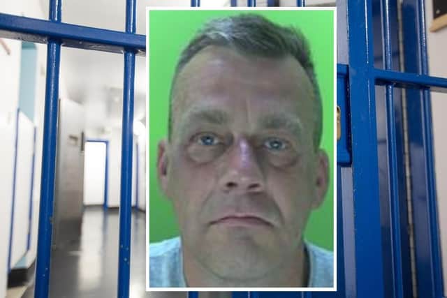 Krzysztof Witrowski, aged 49, was observed by witnesses to pick up and drop the victim from the first floor of his home in Mansfield onto a courtyard below.