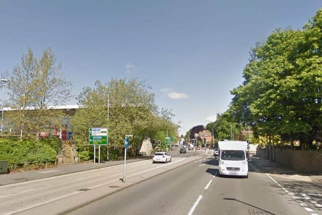 Ambulance crews were called to Chesterfield Road South in Mansfield (pic: Google)