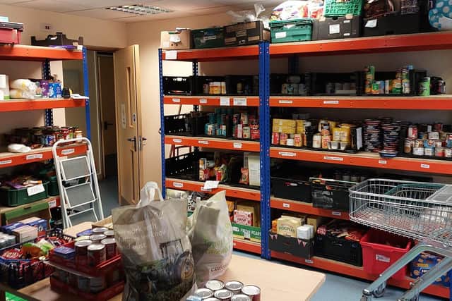 Eastwood food bank is appealing for donations for Christmas. Photo: Submitted