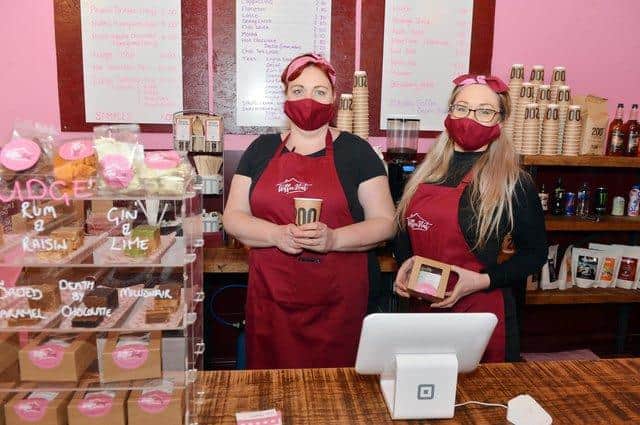 Rachel Richards owns Toffee Hut on Regent Street