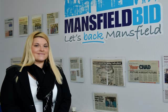 Nikki Rolls has left her role as Mansfield BID chief executive.