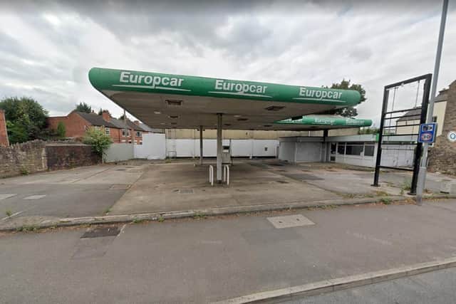 The site on Nottingham Road, Mansfield.
