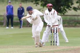 Tom Ullyott - excellent third wicket partnership with Ewan laughton on Saturday.