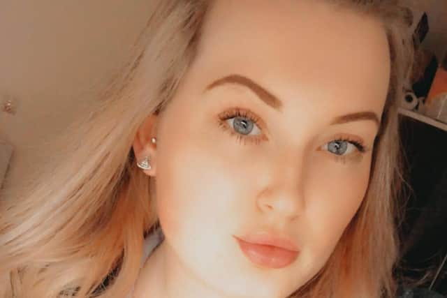 Carer Bec Markley, of Sutton, who is planning a daring skydive to raise money for the Alzheimer's Society.