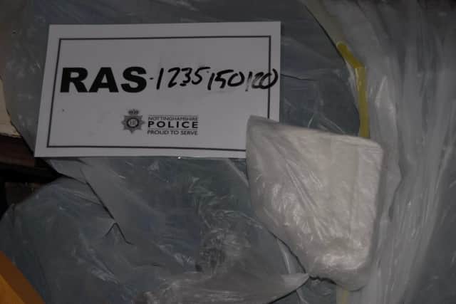 Some of the haul of drugs seized during the operation