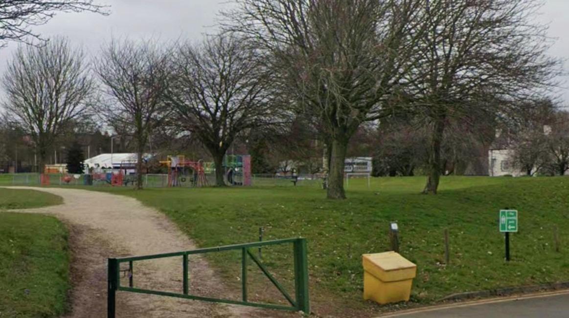 Mansfield Town Centre & Broomhill has 319 postcodes within 900m of a park, public garden, or playing field. Pictured is part of Mansfield Cricket Club.