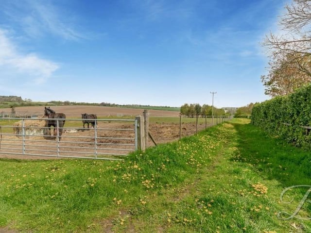 As well as home comforts, the barn conversion also offers some excellent views of the surrounding countryside.