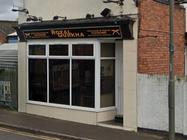 Royal Gurkha, on Cromford Road, Langley Mill, is rated 4.3 on Google Reviews