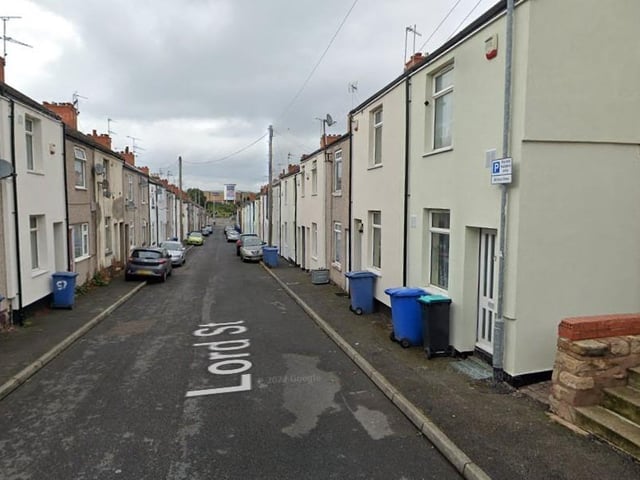 On Lord Street, Mansfield, NG18 1HH, three houses sold for an average of £67,500.
