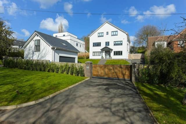 This stunning, contemporary five-bedroom detached property on Lambley Lane in Burton Joyce is on the market for £1.25 million with estate agents Johnsons and Partners.