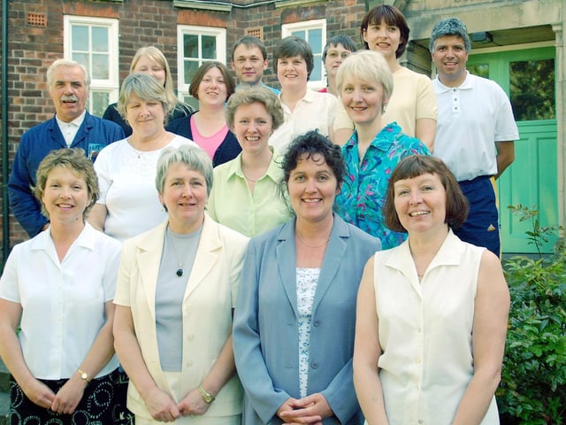 High Oakham School Staff in 2001