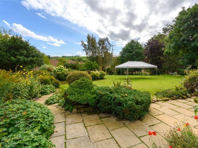 The garden includes plenty of spaces to sit out in the summer and enjoy the peace and seclusion.