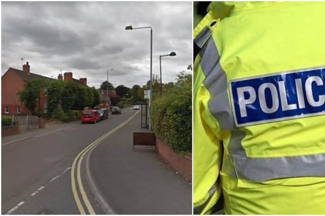 The incident happened off The Ropeway in Southwell.