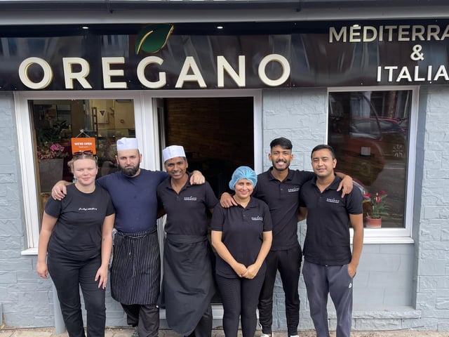 Oregano, on Portland Road, Hucknall, is rated 4.6 on Google Reviews