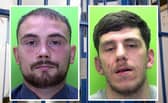 Two violent brothers have been locked up after a woman and her partner were hit with a baseball bat during a vicious attack.