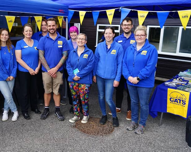 Meet the Cats Protection Mansfield Adoption Centre team.