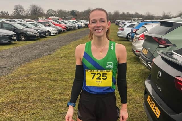 Paige Hampson sub 90 min half marathon